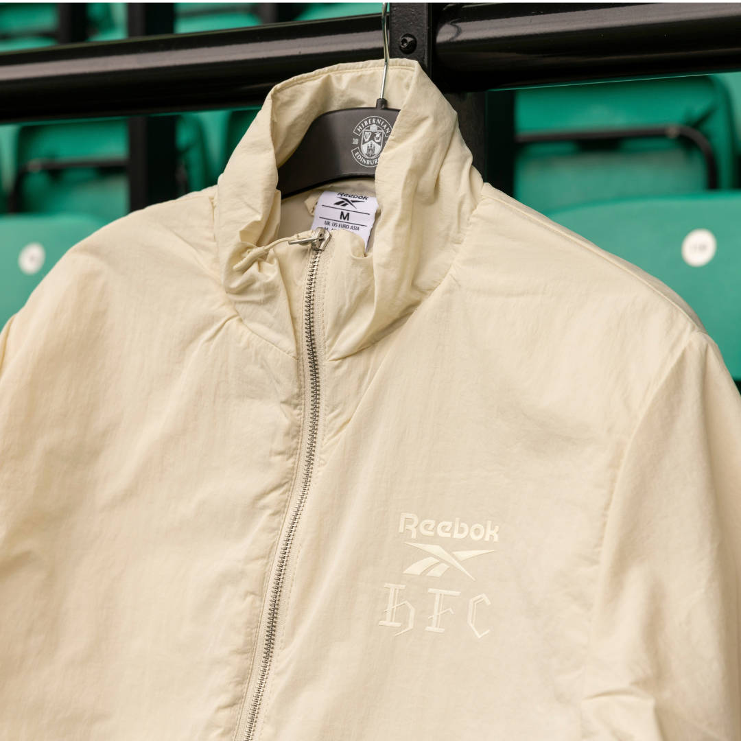 Hibernian Full Zip Up Jacket - Bone - Youth