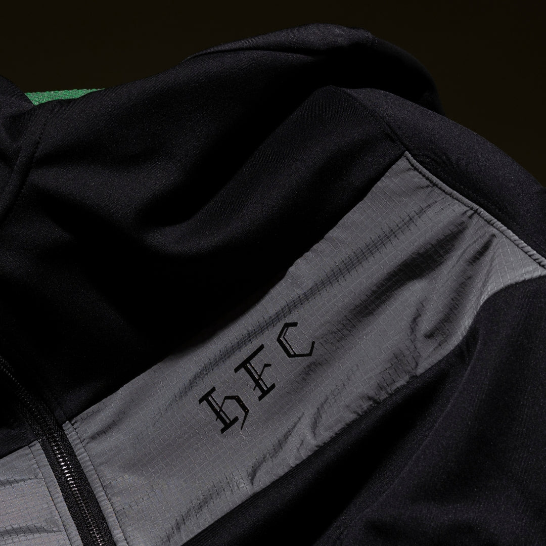 Hibernian 1/4 Zip Hoody - Black - Youth
