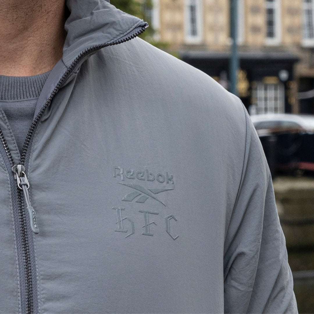 Hibernian Full Zip Up Jacket - Grey - Youth