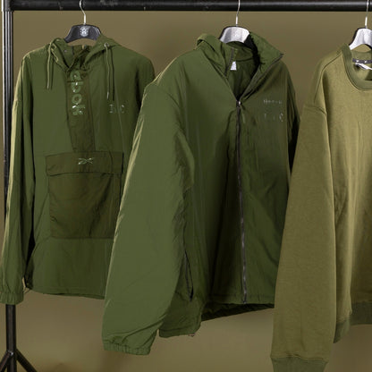 Hibernian Full Zip Up Jacket - Khaki - Youth