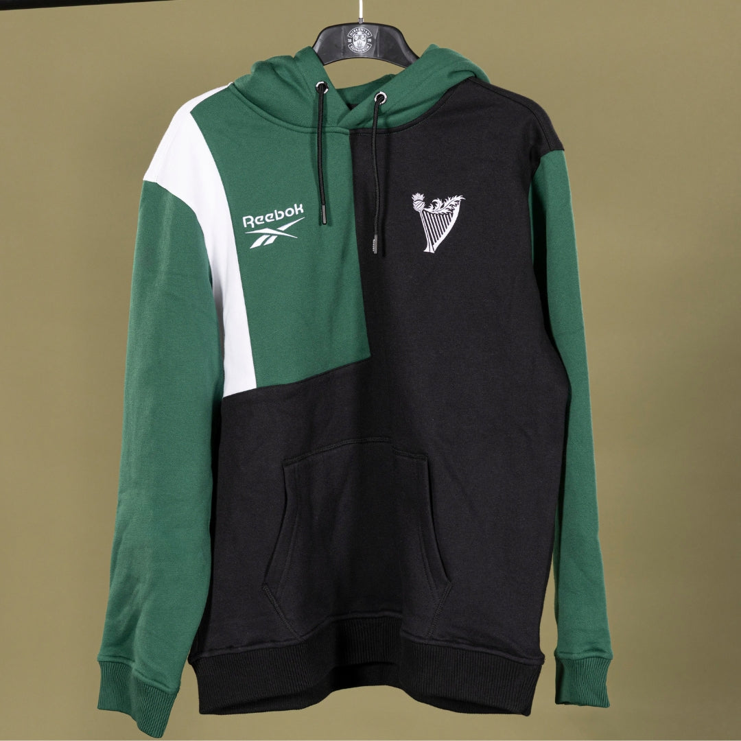 Hibernian x Reebok Classic Hoody - Green/Black/White - Adults