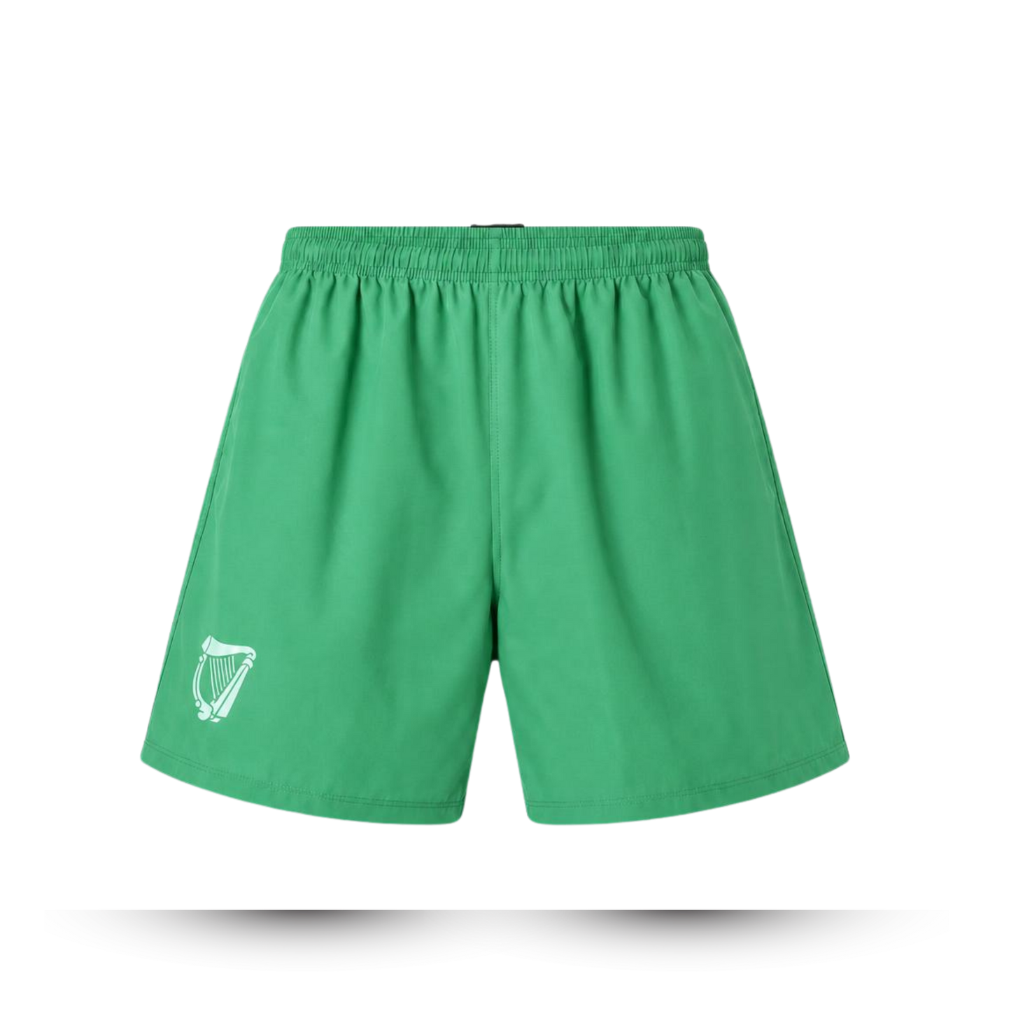 Hibernian Swim Short with Harp Logo - Mint Green - Mens