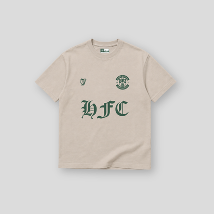 Hibernian HFC T-Shirt - Stone - Adults