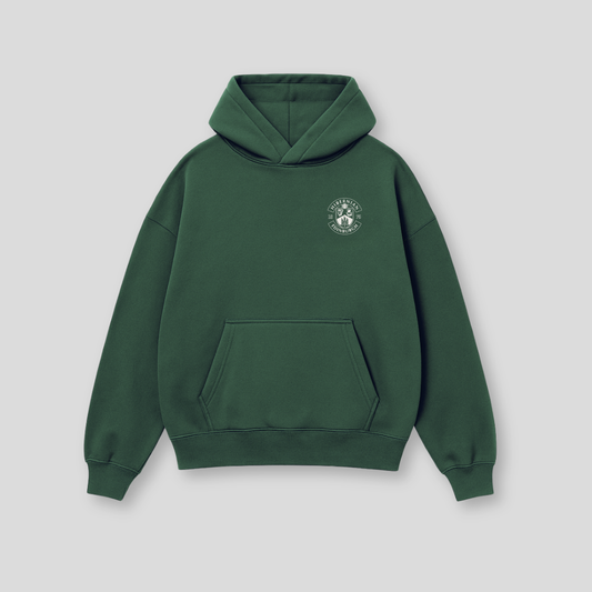 Hibernian Will Never Die Hoody - Bottle Green - Adults