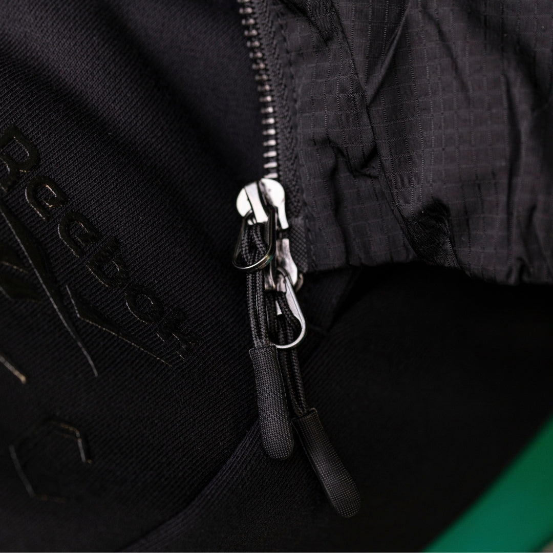 Hibernian Cropped Jacket - Black - Womens