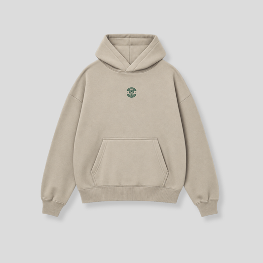 Hibernian Will Never Die Hoody - Stone - Adults