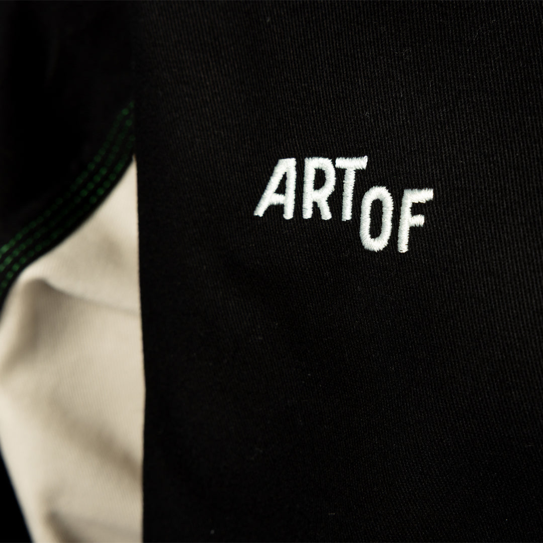 Hibernian x AOF Drill Top - Black - Mens