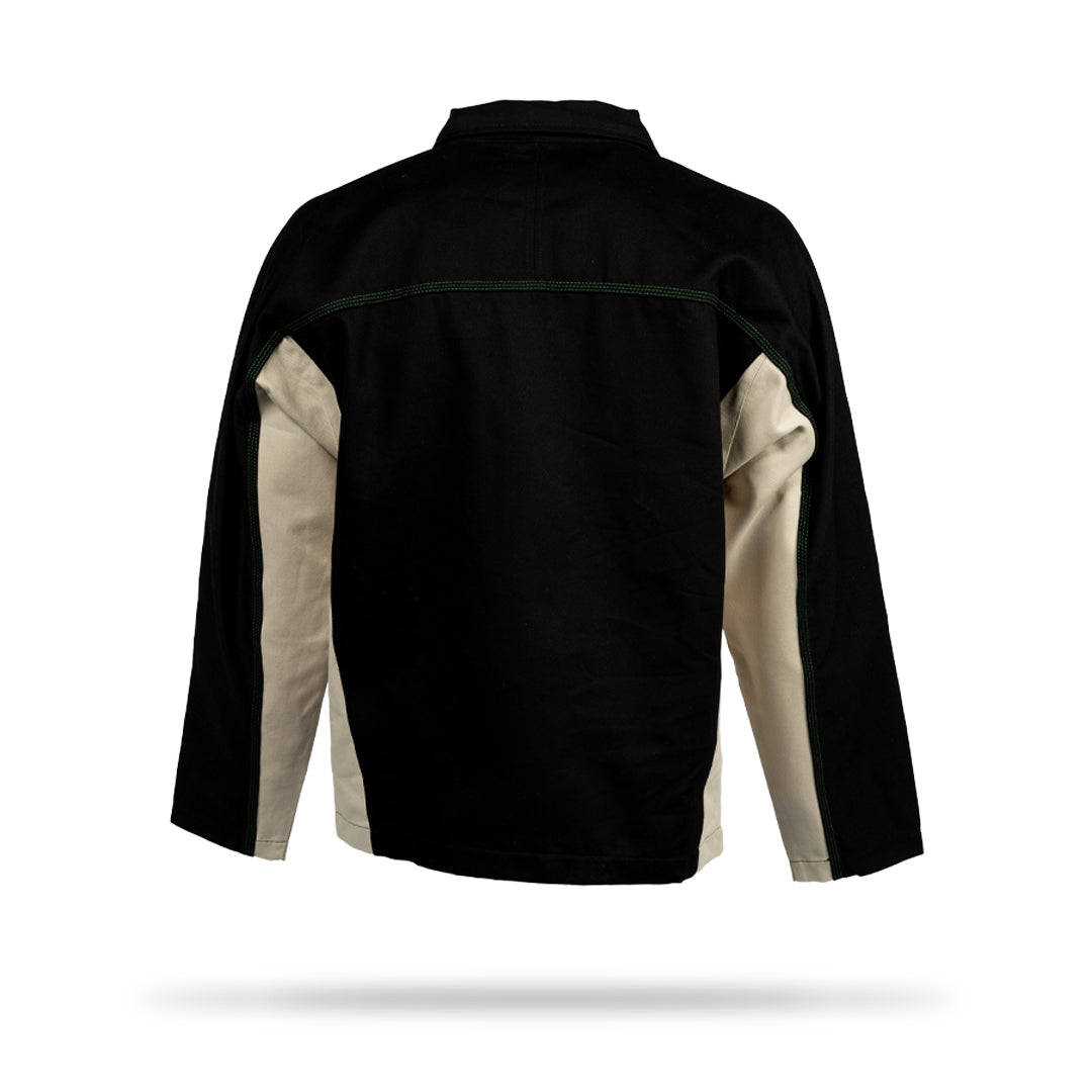 Hibernian x AOF Drill Top - Black - Mens