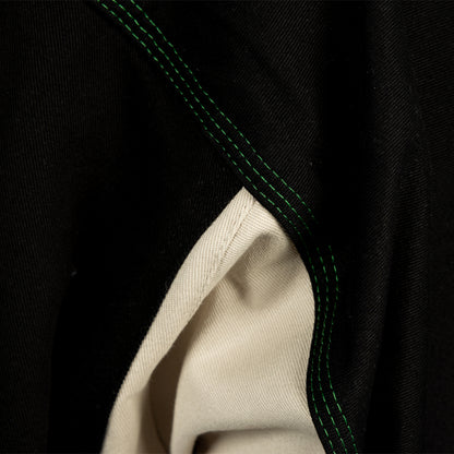 Hibernian x AOF Drill Top - Black - Mens