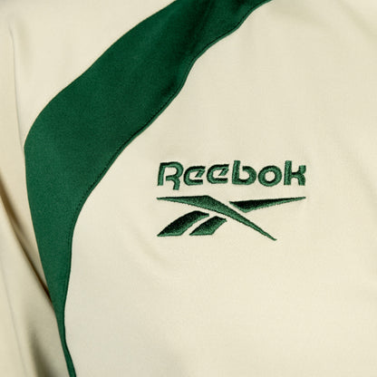 Hibernian Players Midlayer Training Top - Bone/Hunter Green - Youth