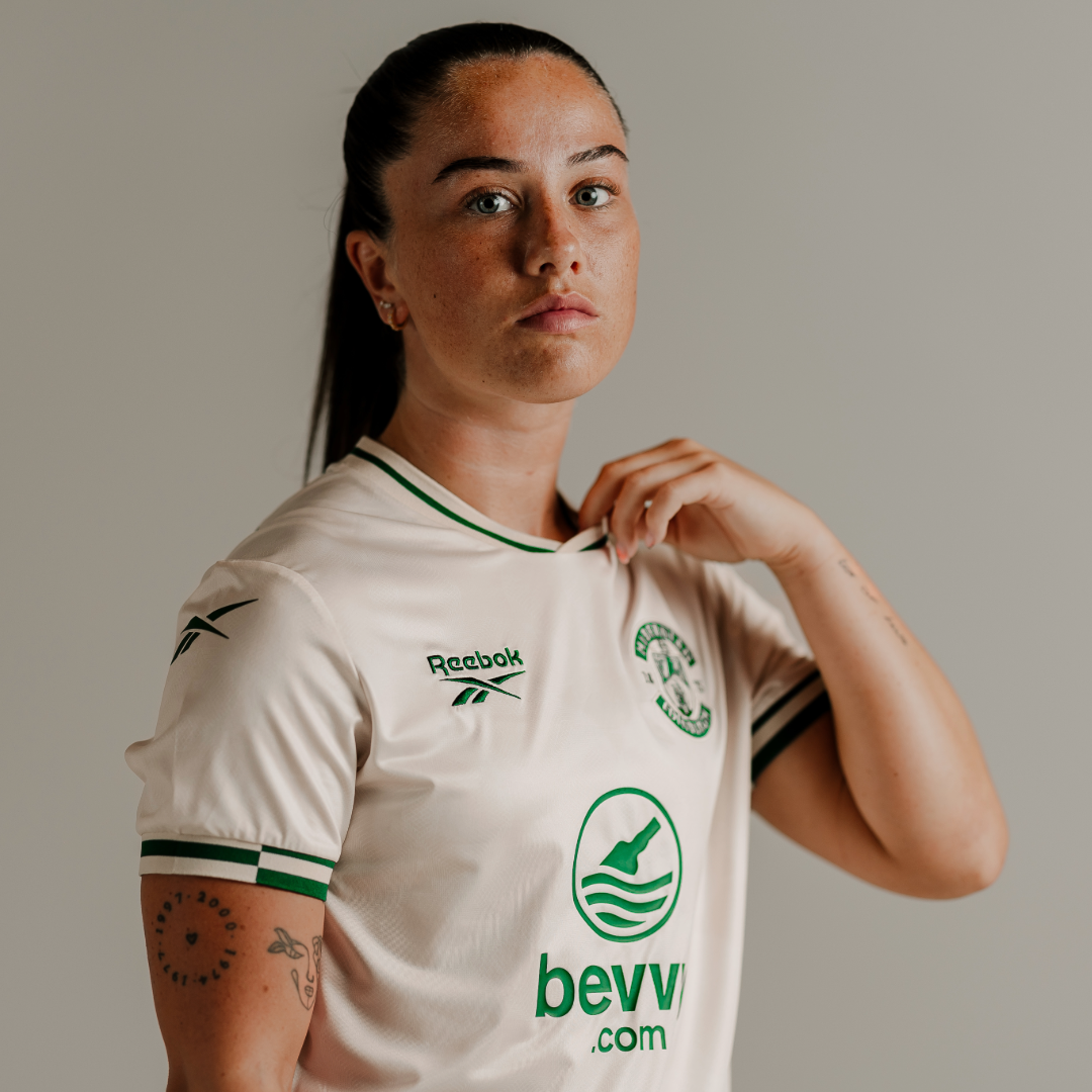 Hibernian Away Short Sleeve Shirt 2026-27 - Womens