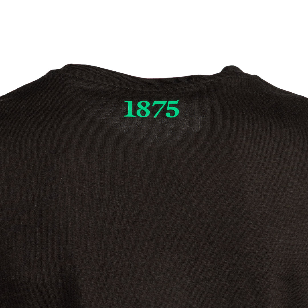 Hibernian Bottle Top T-Shirt - Black - Mens