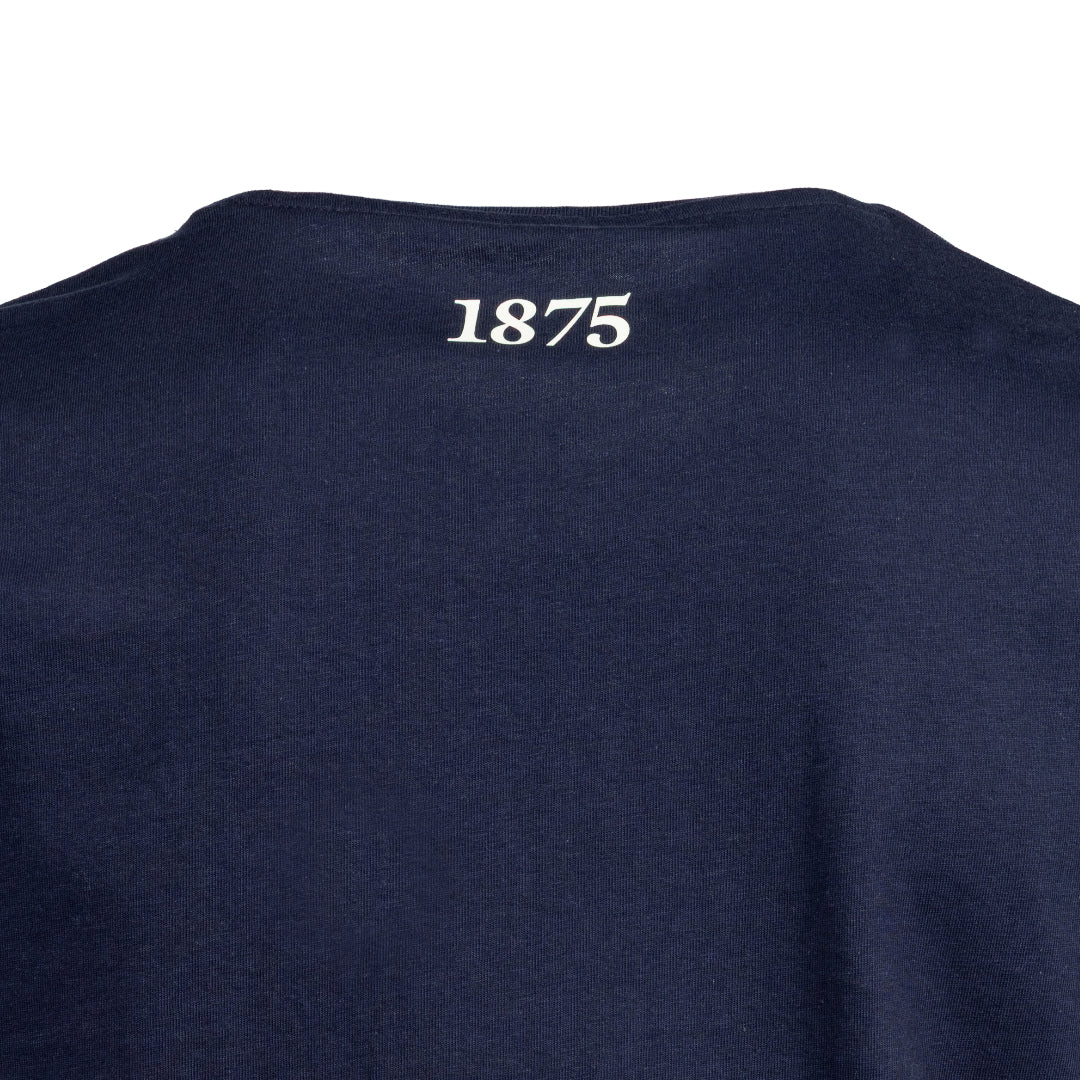 Hibernian Bottle Top T-Shirt - Navy - Mens