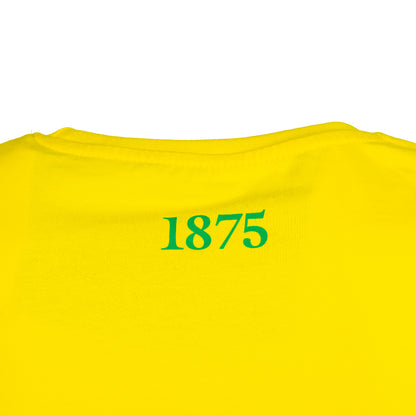 Hibernian Bottle Top T-Shirt - Yellow - Mens