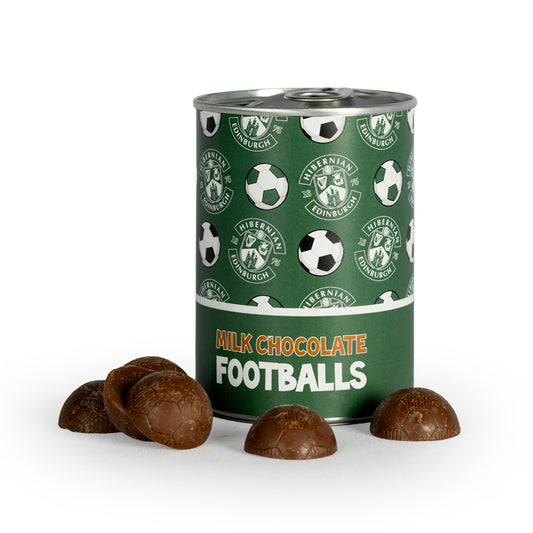 Hibernian Chocolate Football Press Tins