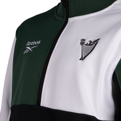 Hibernian x Reebok Classic Midlayer Top - Green/Black/White - Adults