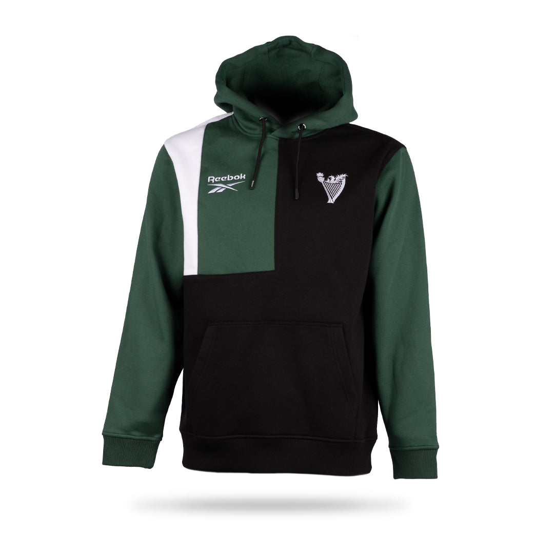 Hibernian x Reebok Classic Hoody - Green/Black/White - Adults