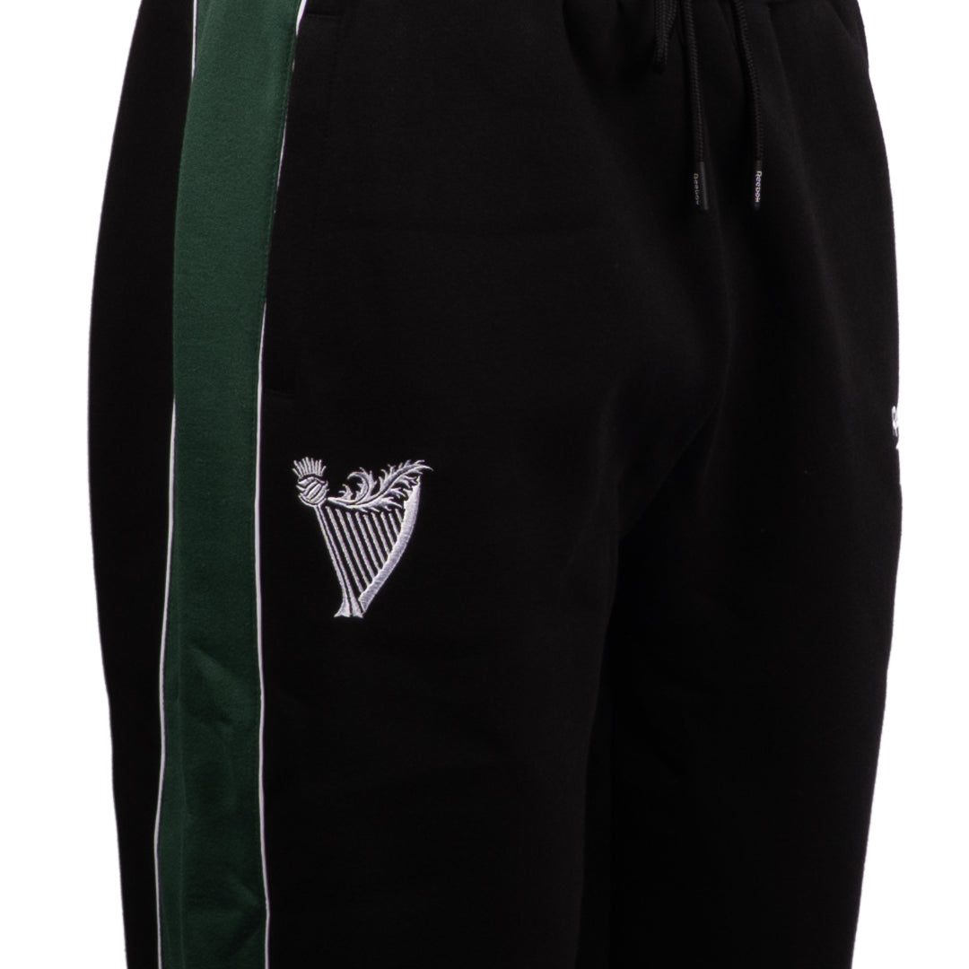 Hibernian x Reebok Classic Track Pant - Black/Green - Adults