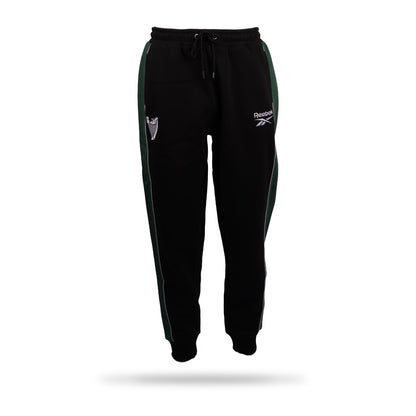Hibernian x Reebok Classic Track Pant - Black/Green - Adults