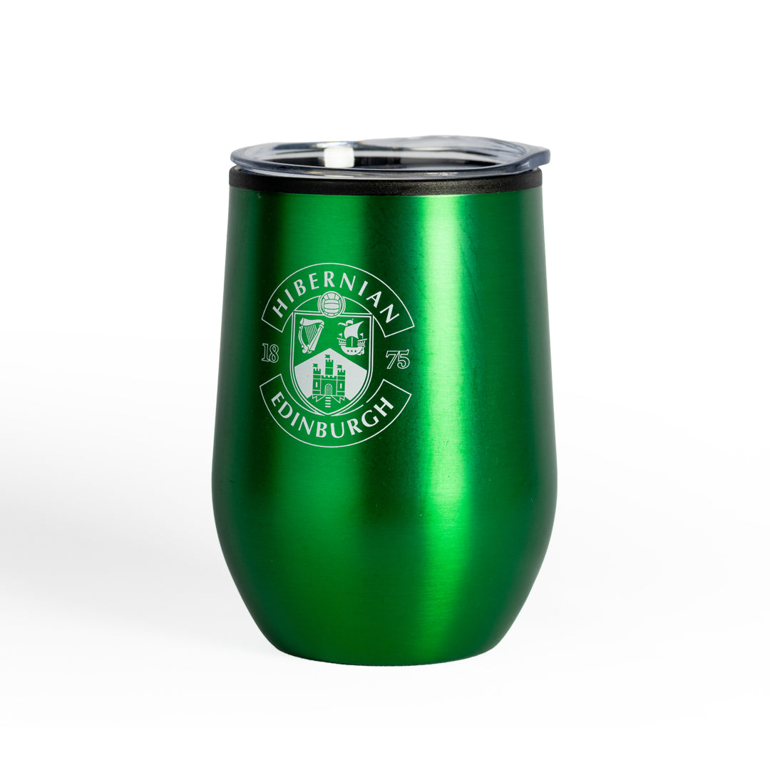 Hibernian Monet 350ml Double Walled Stainless Steel Curved Travel Mug