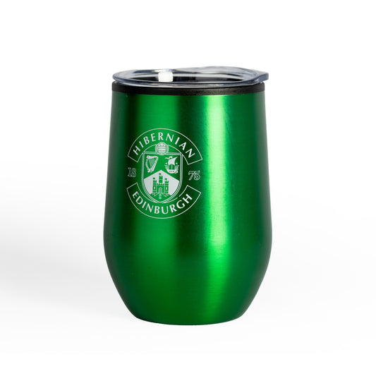 Hibernian Monet 350ml Double Walled Stainless Steel Curved Travel Mug