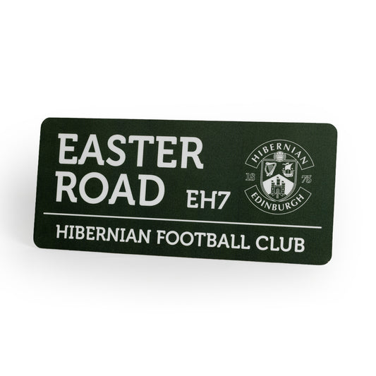 Hibernian Street Sign - 18 x 40 cm