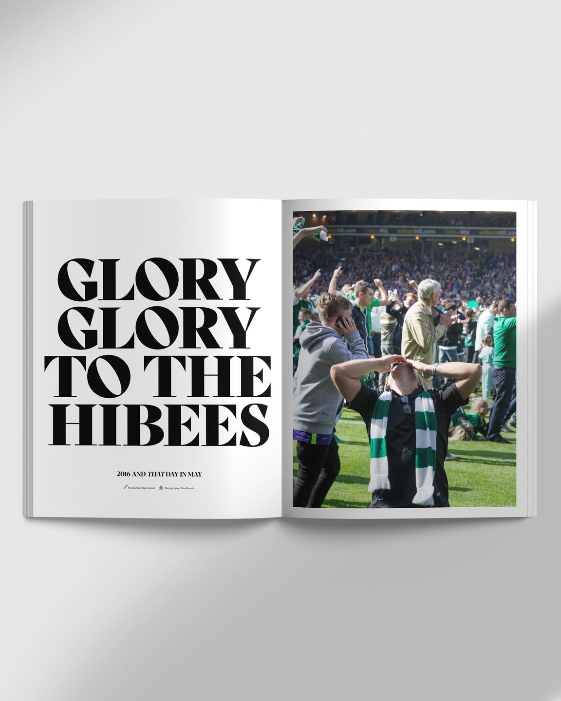 Hibernian Glory Glory to the Hibees Club Edition Book