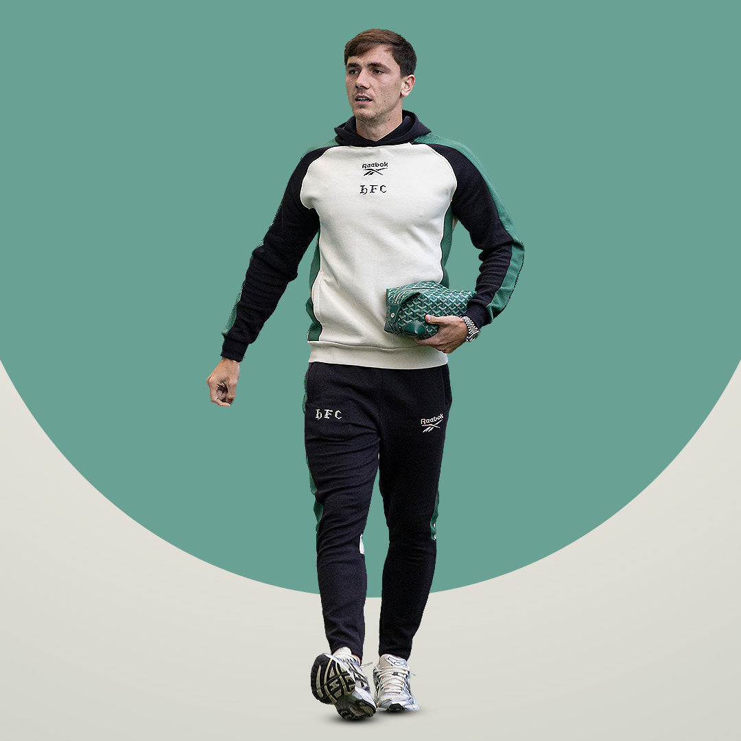 Hibernian Players Travel Pants - Green/Black - Adults