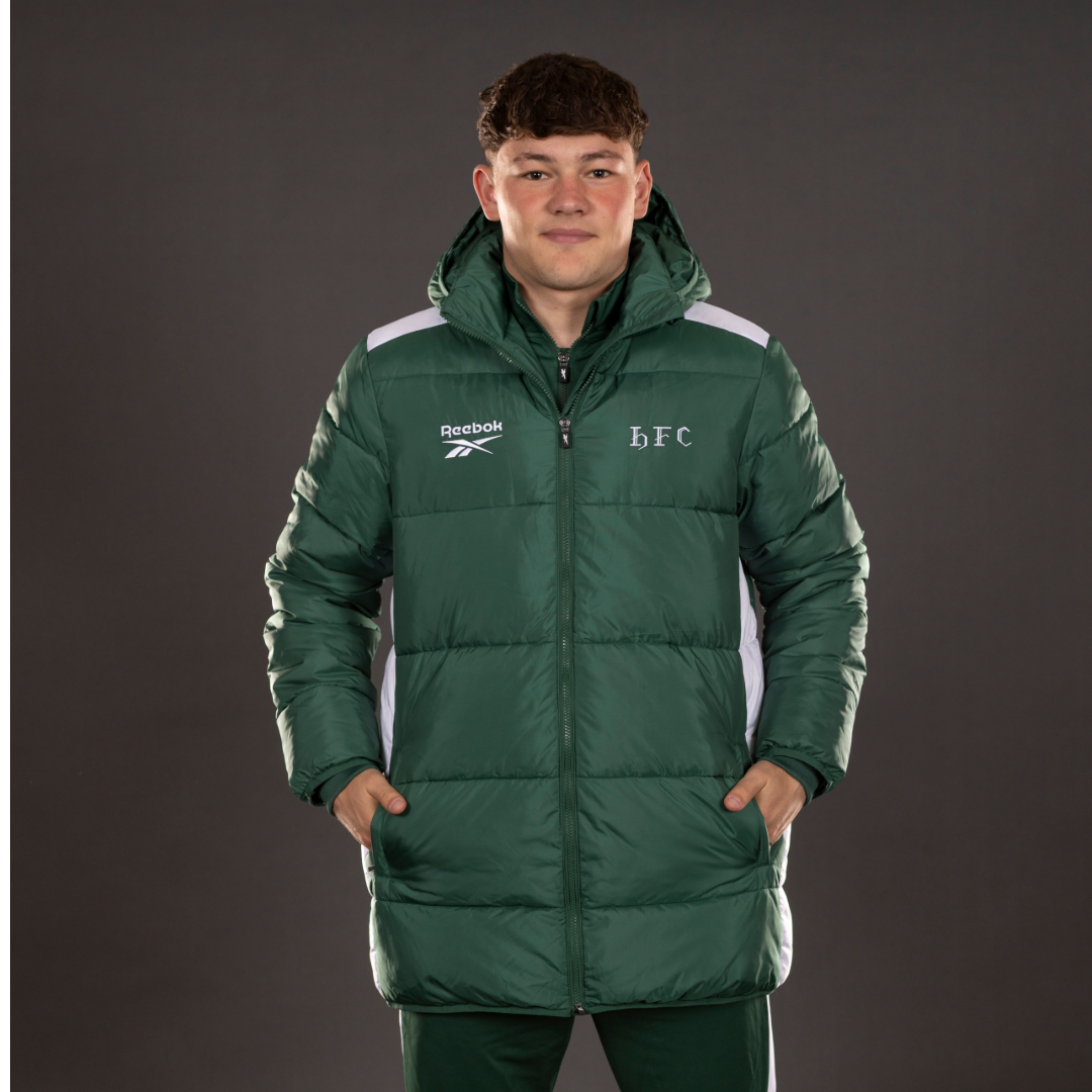Hibernian Stadium Jacket - Green - Mens