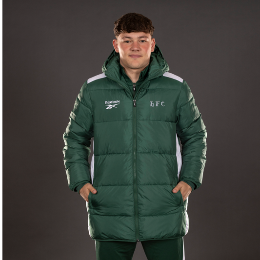 Hibernian Stadium Jacket - Green - Mens