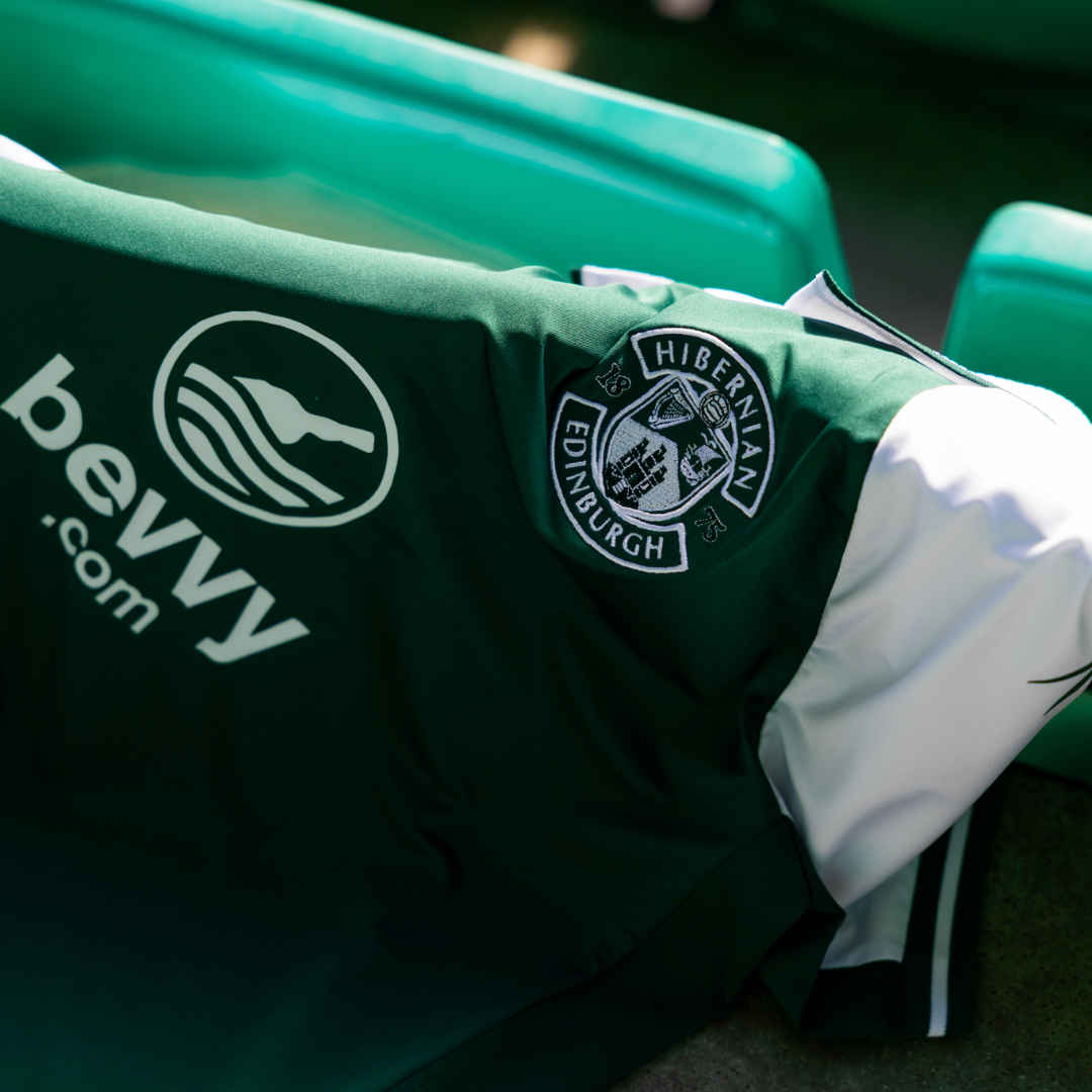 Hibernian Home Short Sleeve Cropped Shirt 2026-27 - Womens