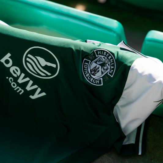 Hibernian Home Short Sleeve Cropped Shirt 2026-27 - Womens