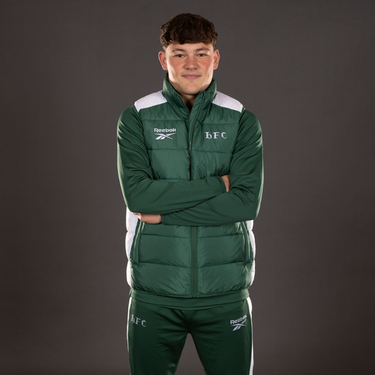 Hibernian Training Training Gilet - Green - Mens