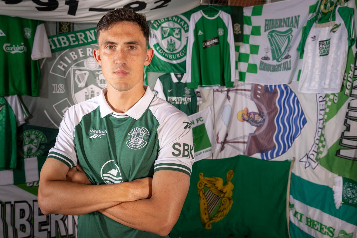 Jamie McGrath Match Worn Home Shirt vs Rangers - 09/08/2026
