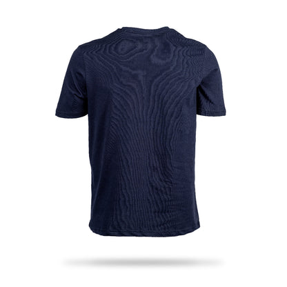 Hibernian Saltire T-Shirt - Navy - Mens