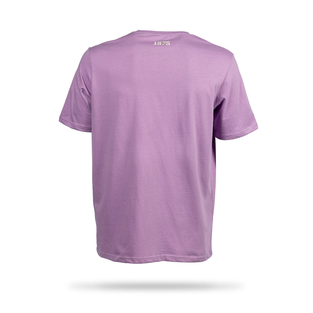 Hibernian Stripe Wordmark T-Shirt - Lavender/Black/White - Youth