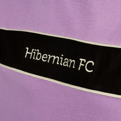 Hibernian Stripe Wordmark T-Shirt - Lavender/Black/White - Youth