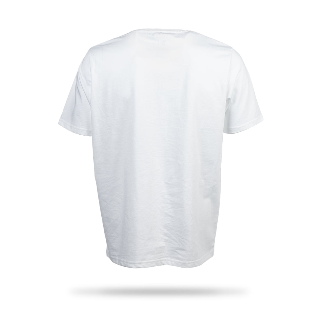Hibernian Saltire T-Shirt - White - Mens