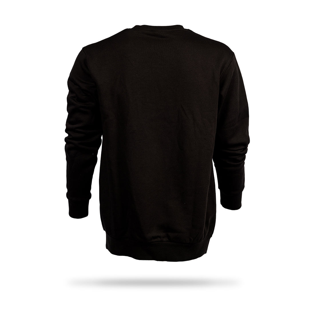 Hibernian Hibs Logo Sweatshirt - Black - Mens