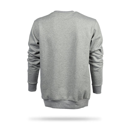 Hibernian Hibs Logo Sweatshirt - Grey Marl - Mens