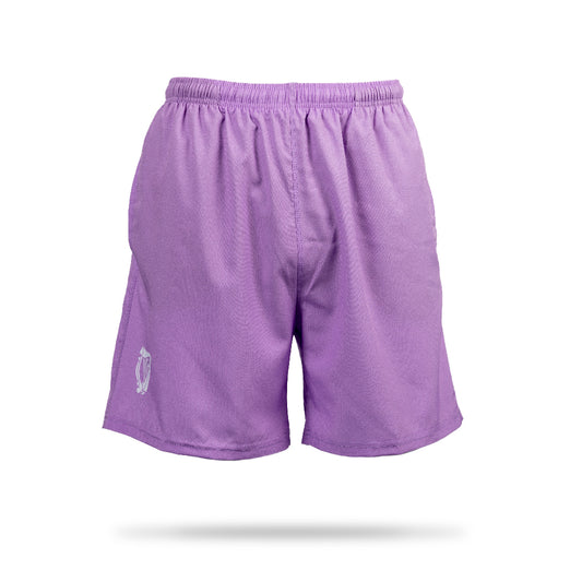 Hibernian Swim Short with Harp Logo - Lavender - Mens