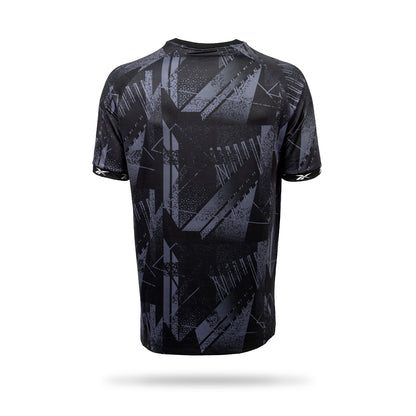 Hibernian Pre Match Third T-Shirt - Black/White - Youth