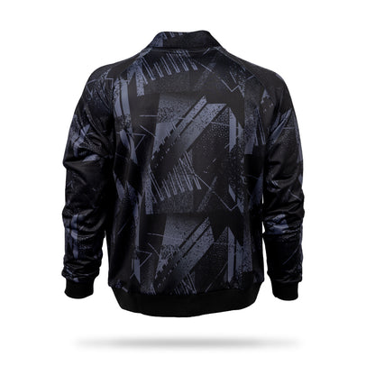 Hibernian Pre Match Third Walkout Jacket - Black/White - Youth