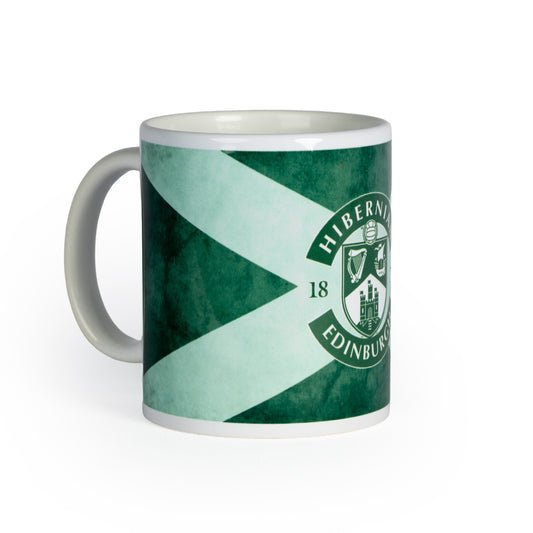Hibernian Saltire Mug - Green