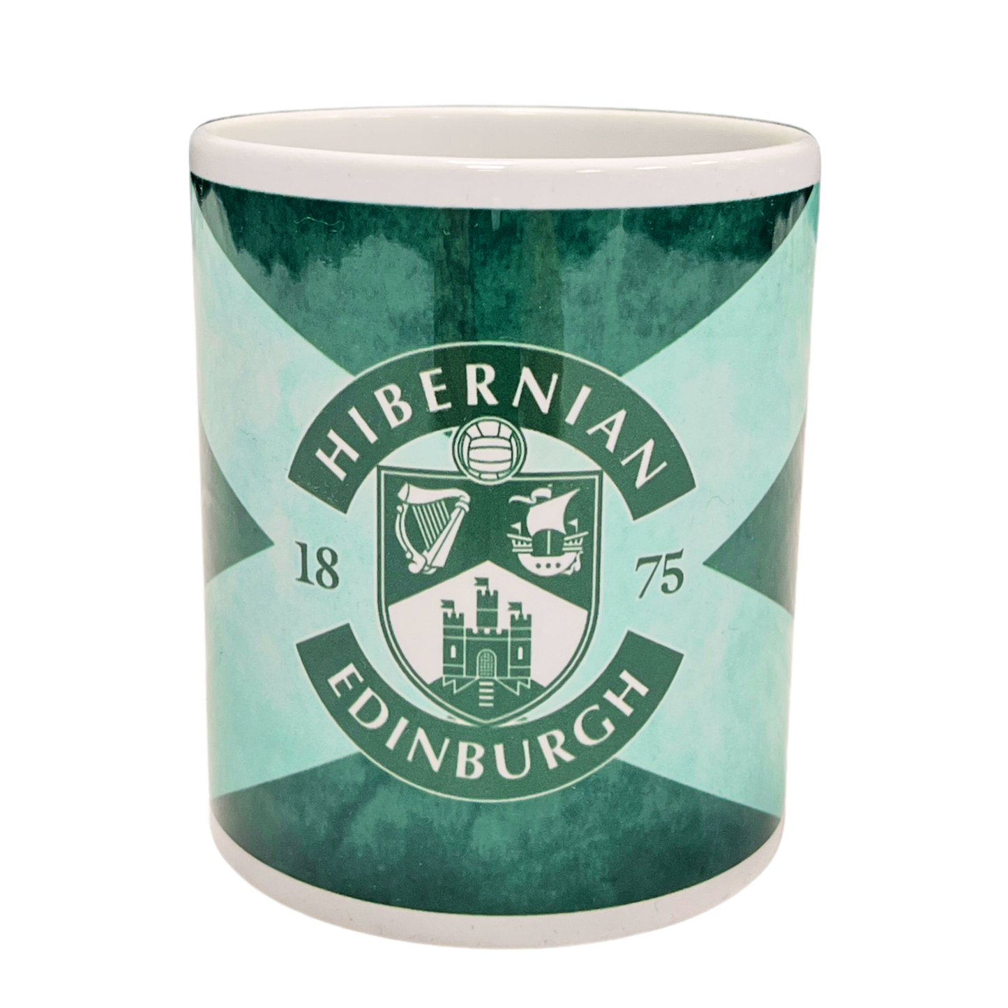Hibernian Saltire Mug - Green