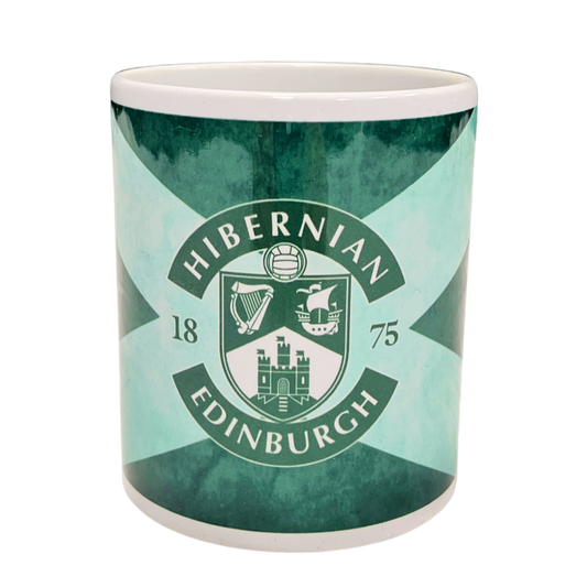 Hibernian Saltire Mug - Green