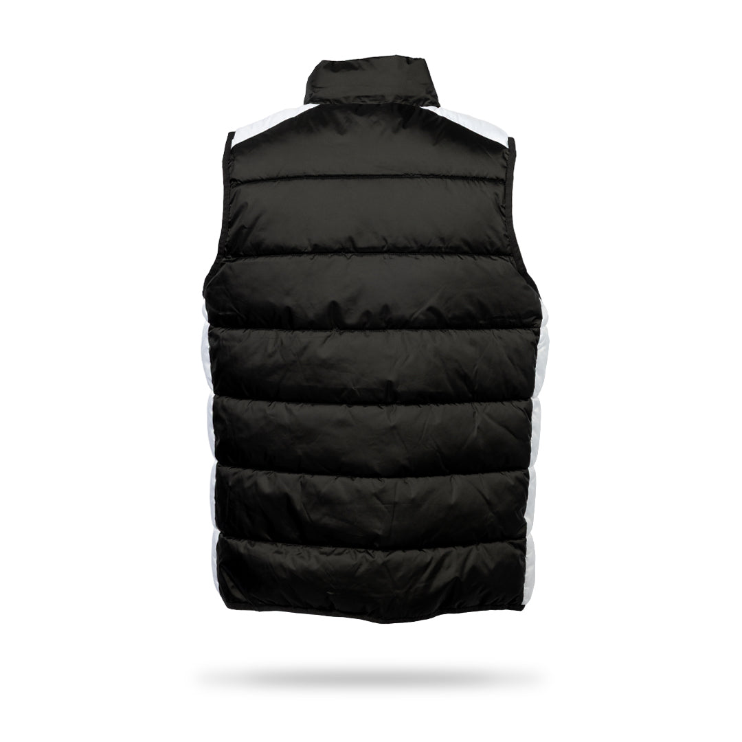 Hibernian Staff Training Gilet - Black/White - Mens