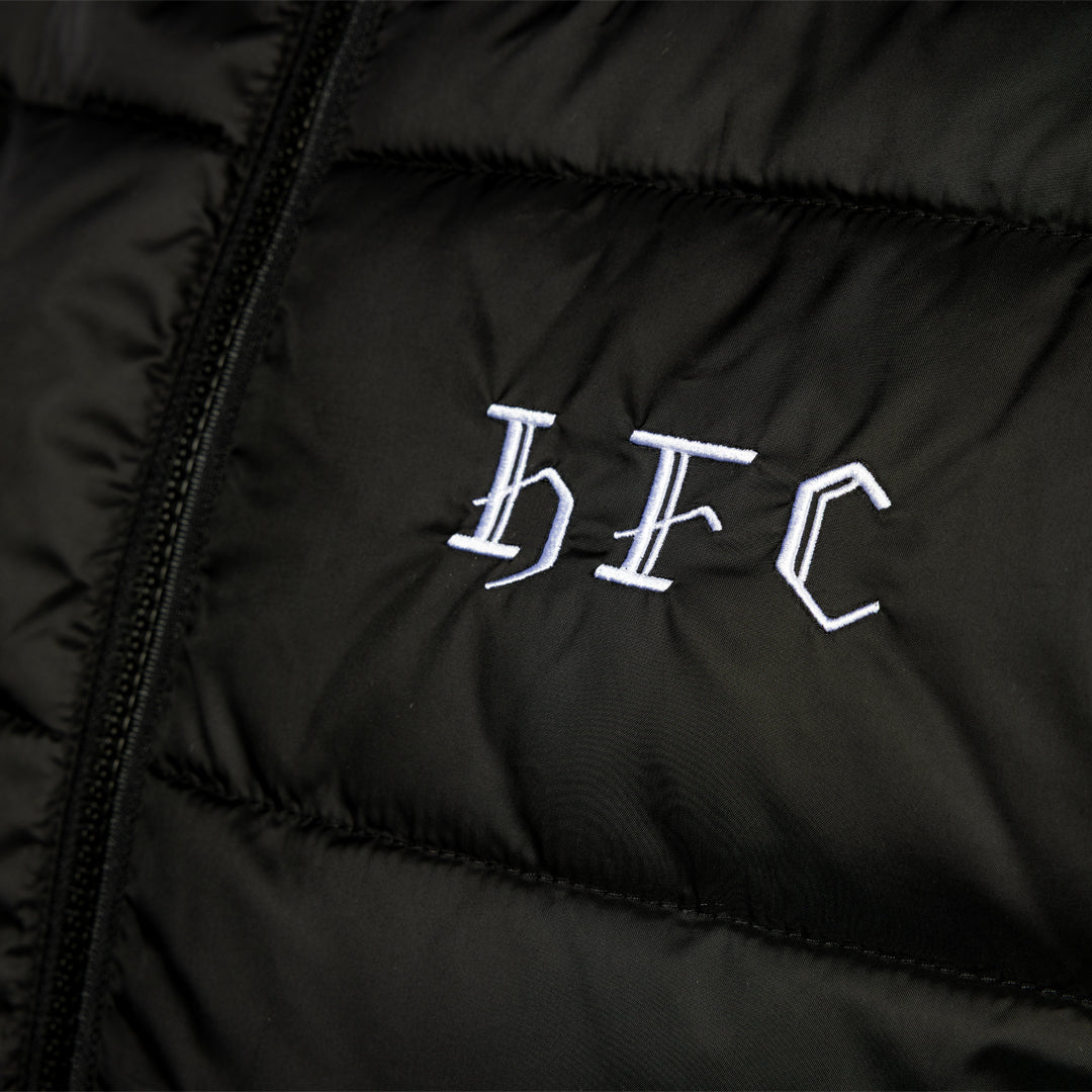 Hibernian Staff Training Gilet - Black/White - Mens