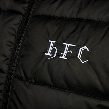 Hibernian Staff Training Gilet - Black/White - Mens