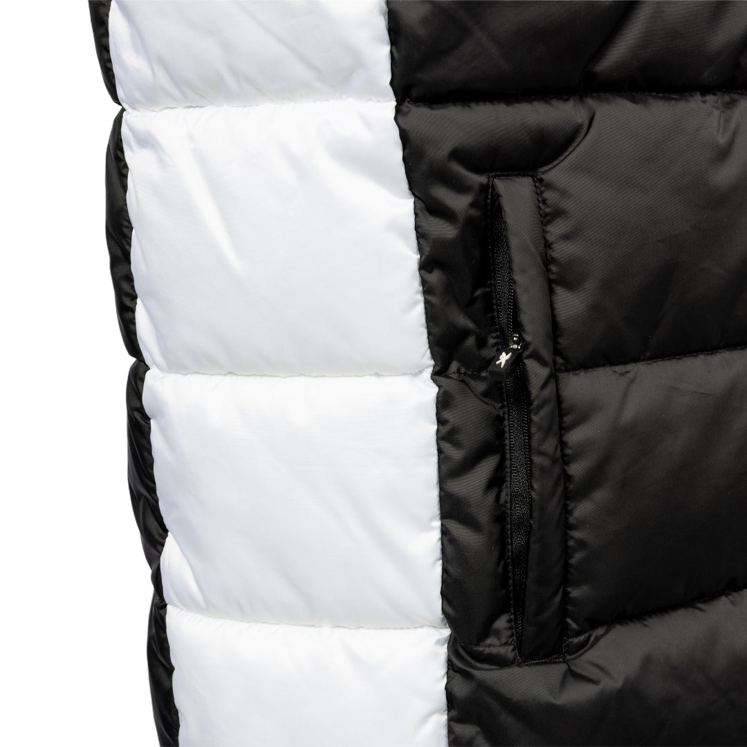 Hibernian Staff Training Gilet - Black/White - Mens